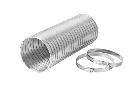 Flexibele aluminium ventilatiebuis - diameter 15cm x 150cm lengte